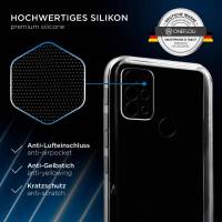 ONEFLOW Clear Case für Motorola Moto G10 – Transparente Hülle aus Soft Silikon, Extrem schlank