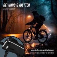 ONEFLOW Tour – Fahrrad Rahmentasche für E-Bike, Trekking Rad und MTB – Wasserfeste Fahrradtasche mit Touch-Fenster