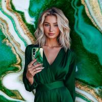 ONEFLOW Bliss Cover Samsung Galaxy A35 5G Marmor Muster – weiteres Produktbild 2
