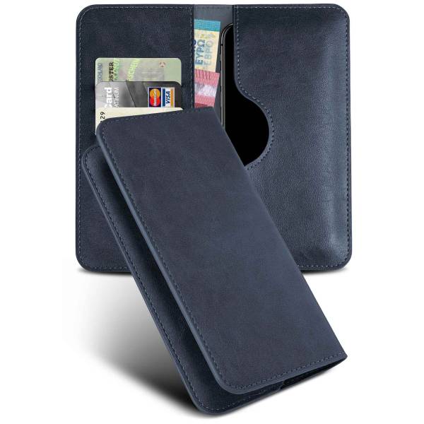moex Purse Case iPhone 12 Pro Handytasche mit Geldbörse