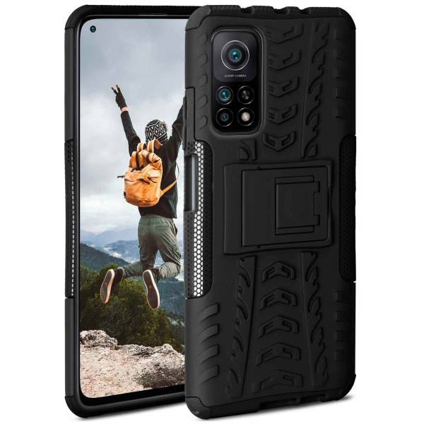 ONEFLOW Tank Case für Xiaomi Mi 10T Pro – Stoßfeste Panzer Hülle – Rugged Outdoor Handyhülle