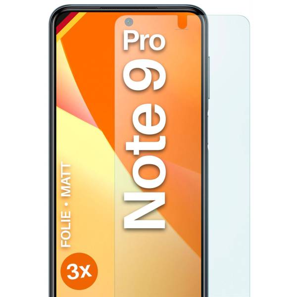 moex FlexProtect Redmi Note 9 Pro Schutzfolie Matt
