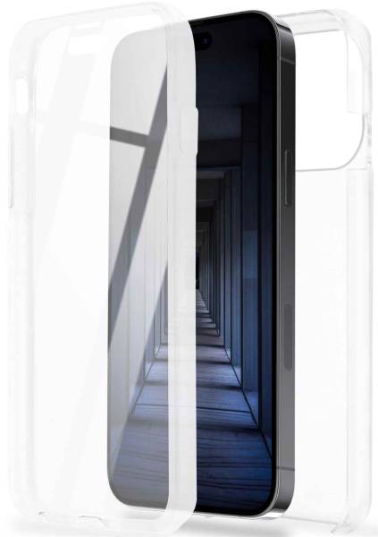 ONEFLOW Touch Case für Apple iPhone 14 Pro – 360 Grad Full Body Schutz, komplett beidseitige Hülle
