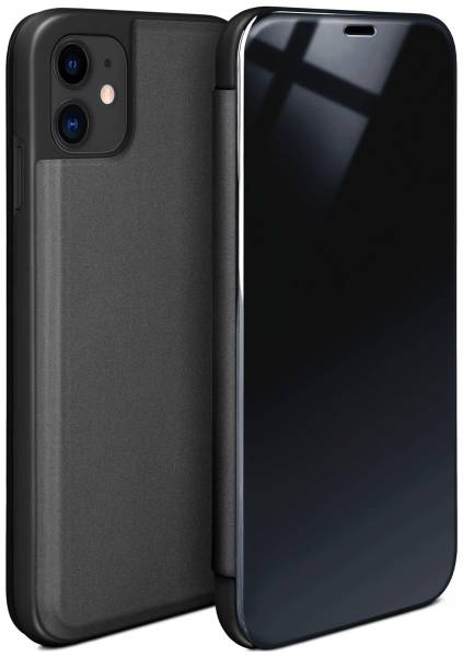 moex Void Case für Apple iPhone 11 – Klappbare 360 Grad Schutzhülle, Hochglanz Klavierlack Optik
