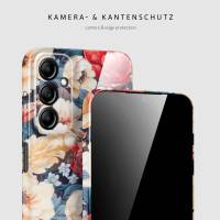 ONEFLOW Flower Cover Samsung Galaxy A14 (4G) Blumen Muster – weiteres Produktbild 1