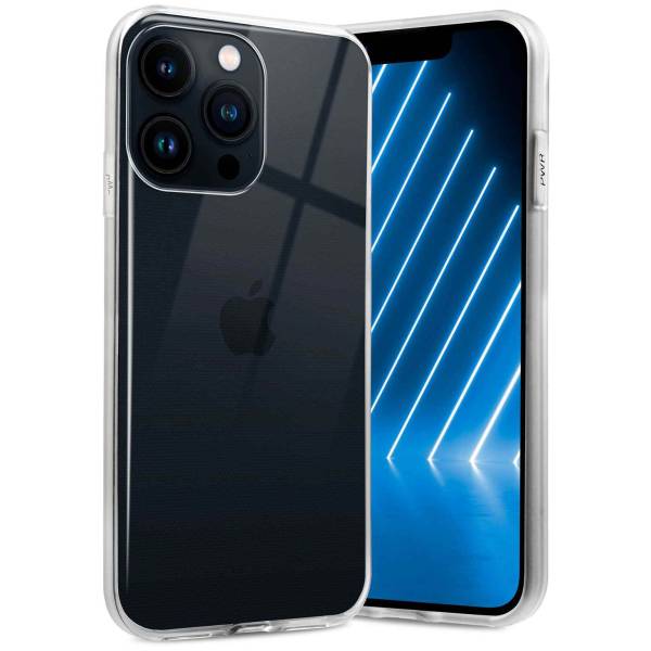 ONEFLOW Clear Case iPhone 13 Pro Max Silikonhülle transparent