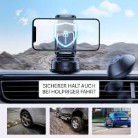 Joyroom Mechanische Autohalterung – Handyhalter Auto, Smartphone Halterung Auto, Armaturenbrett Handy Halter