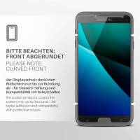 moex FlexProtect Klar für Samsung Galaxy J4 (2018) – Schutzfolie für unsichtbaren Displayschutz, Ultra klar