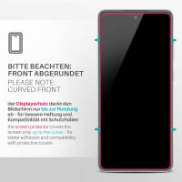 moex ShockProtect Klar für Samsung Galaxy A52 – Panzerglas für kratzfesten Displayschutz, Ultra klar