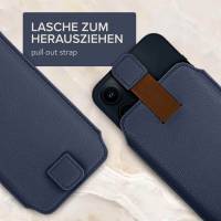 ONEFLOW Liberty Bag für Xiaomi Redmi Note 10 – PU Lederhülle mit praktischer Lasche zum Herausziehen