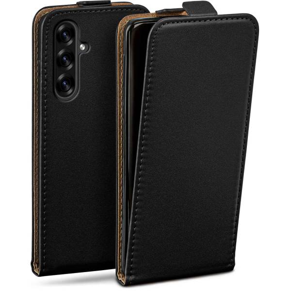 moex Flip Case Samsung Galaxy A26 5G Klapphülle Leder Optik