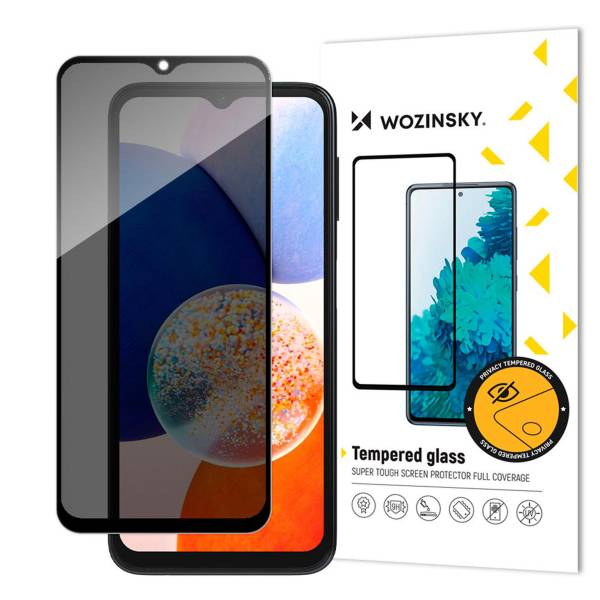 Wozinsky Privacy Glass für Samsung Galaxy A23 (4G) & A23 5G – Displayschutz, Privacy Screen Protector für Handy