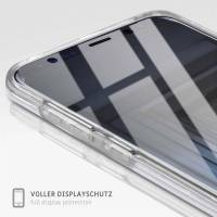 ONEFLOW Touch Case für Samsung Galaxy S8 Plus – 360 Grad Full Body Schutz, komplett beidseitige Hülle