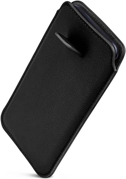 ONEFLOW Liberty Bag für BlackBerry DTEK60 – PU Lederhülle mit praktischer Lasche zum Herausziehen