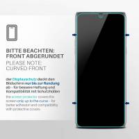 moex FlexProtect Klar für LG Velvet 5G – Schutzfolie für unsichtbaren Displayschutz, Ultra klar