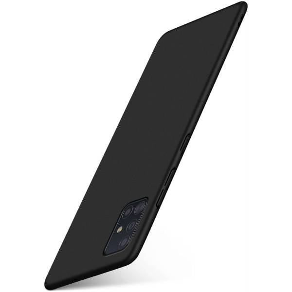 moex Alpha Case für Samsung Galaxy A51 – Extrem dünne, minimalistische Hülle in seidenmatt