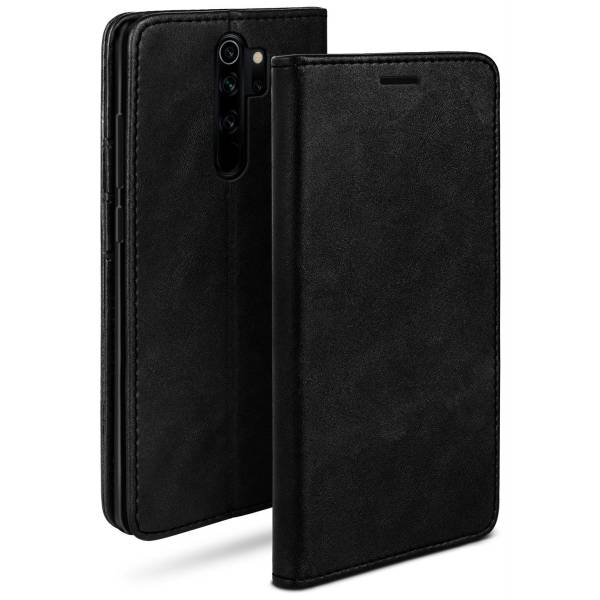 moex Casual Case für Xiaomi Redmi Note 8 Pro – 360 Grad Schutz Booklet, PU Lederhülle mit Kartenfach