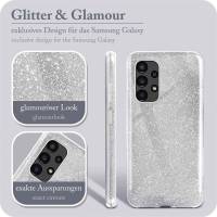 ONEFLOW Glitter Case für Samsung Galaxy A13 (4G) – Glitzer Hülle aus TPU, designer Handyhülle