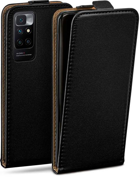 moex Flip Case für Xiaomi Redmi 10 – PU Lederhülle mit 360 Grad Schutz, klappbar