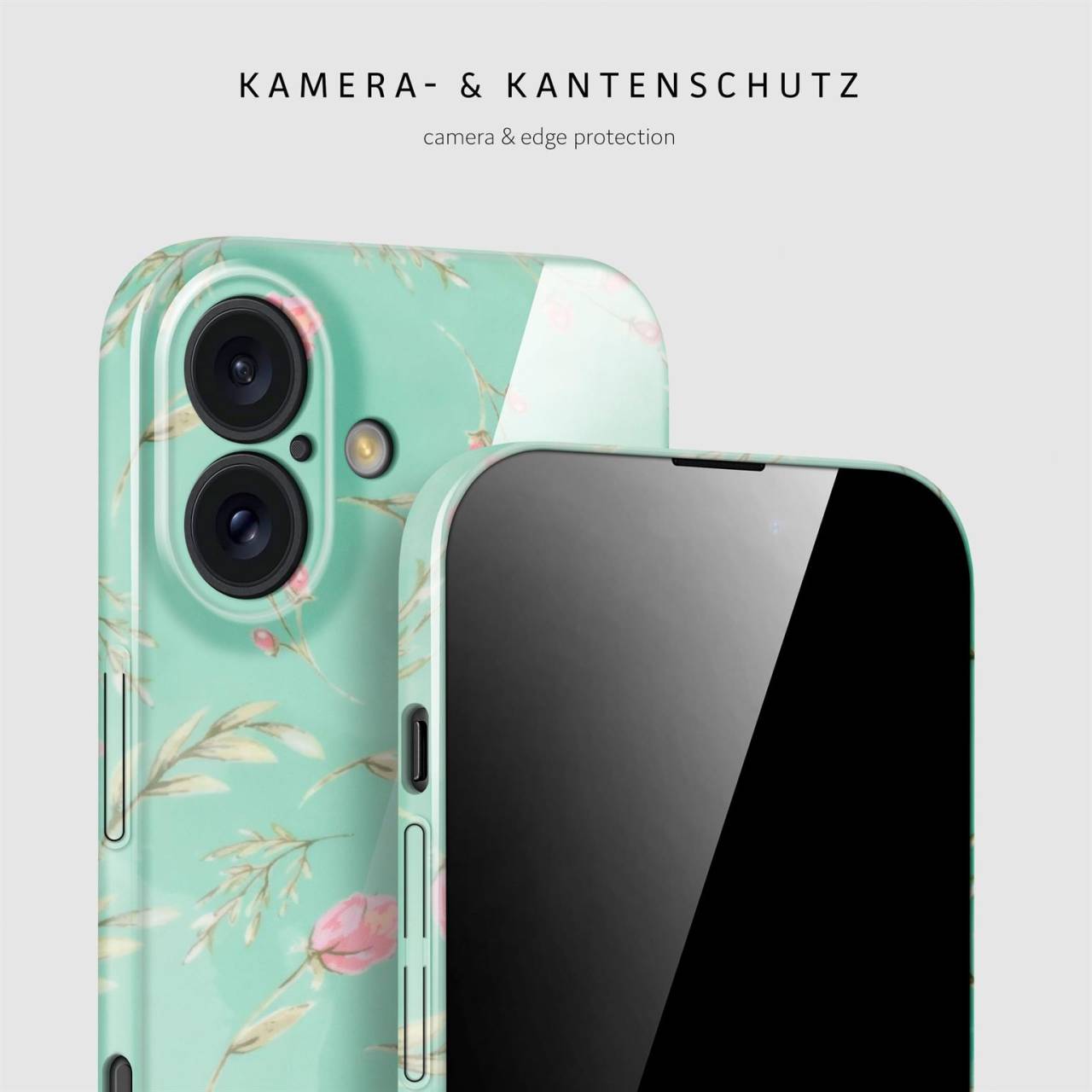 ONEFLOW Flower Cover iPhone 16 Blumen Muster