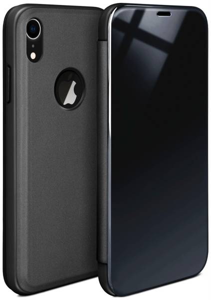moex Void Case für Apple iPhone XR – Klappbare 360 Grad Schutzhülle, Hochglanz Klavierlack Optik