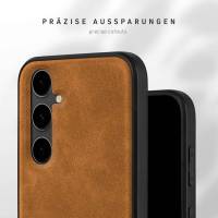 ONEFLOW Pali Case für Samsung Galaxy S23 FE – PU Leder Case mit Rückseite aus edlem Kunstleder