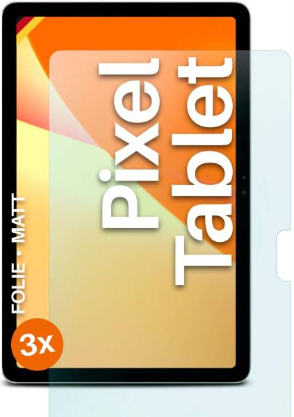 moex FlexProtect Matt für Google Pixel Tablet – Anti Reflex Schutzfolie für besten Displayschutz, Matt