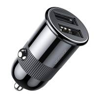 Joyroom Auto Ladegerät - Zigarettenanzünder USB-Ladegerät, Autoladeadapter 2x USB 3.1 A Anschluss, 15W