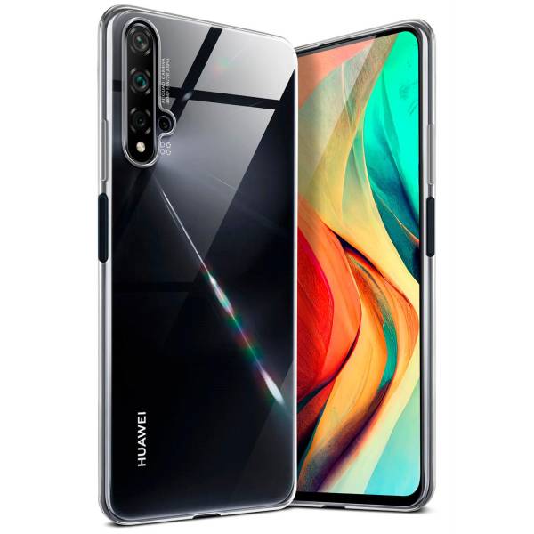 Für Huawei nova 5T | Kristallklare, dünne Silikonhülle | AERO CASE