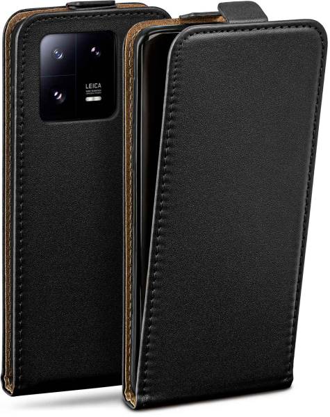 moex Flip Case für Xiaomi 13 Pro – PU Lederhülle mit 360 Grad Schutz, klappbar