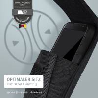 moex Agility Case für Apple iPhone SE 3. Generation (2022) – Handy Gürteltasche aus Nylon mit Karabiner und Gürtelschlaufe