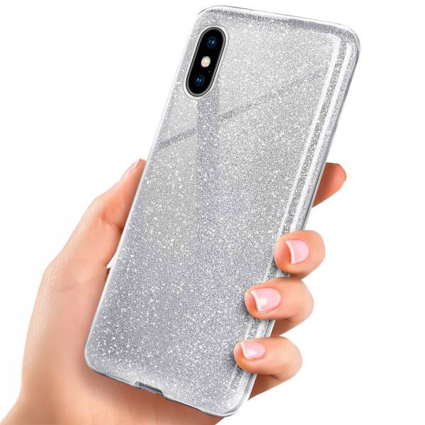 ONEFLOW Glitter Case iPhone XS Max mit Glitzer Look