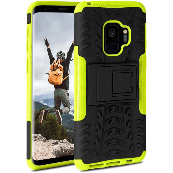 ONEFLOW Tank Case für Samsung Galaxy S9 – Stoßfeste Panzer Hülle – Rugged Outdoor Handyhülle