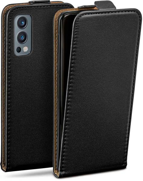 moex Flip Case für OnePlus Nord 2 5G – PU Lederhülle mit 360 Grad Schutz, klappbar