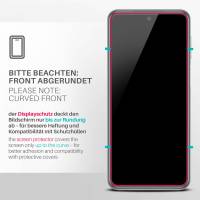 moex ShockProtect Klar für Xiaomi Redmi Note 9 Pro – Panzerglas für kratzfesten Displayschutz, Ultra klar