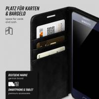moex Casual Case für Samsung Galaxy A3 (2015) – 360 Grad Schutz Booklet, PU Lederhülle mit Kartenfach