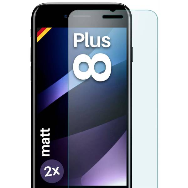 moex ShockProtect iPhone 8 Plus Panzerglas Matt