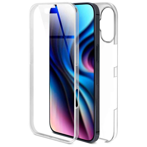 ONEFLOW Touch Case iPhone 16 Komplett Hülle 360 Grad