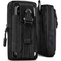 ONEFLOW Survival Case für Motorola Moto E7 Power – Handy Gürteltasche aus Oxford Nylon mit Karabiner