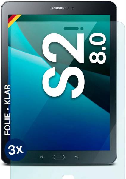 moex FlexProtect Klar für Samsung Galaxy Tab S2 8.0 – Schutzfolie für zusätzlichen Displayschutz, Ultra klar