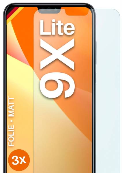moex FlexProtect Matt für Honor 9X Lite – Anti Reflex Schutzfolie für besten Displayschutz, Matt