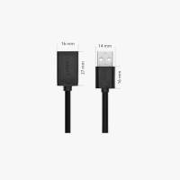 Ugreen Verlängerungskabel – USB-A (w.) auf USB-A (m.) für Smartphones und andere Geräte, 480 Mb/s, Länge 2 m