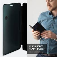 moex Void Case für Samsung Galaxy M20 – Klappbare 360 Grad Schutzhülle, Hochglanz Klavierlack Optik