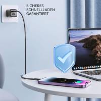 Joyroom Ladekabel – USB C auf Lightning für iPhone und iPad, Schnellladekabel Surpass Serie, Nylon, Länge 1,2 m