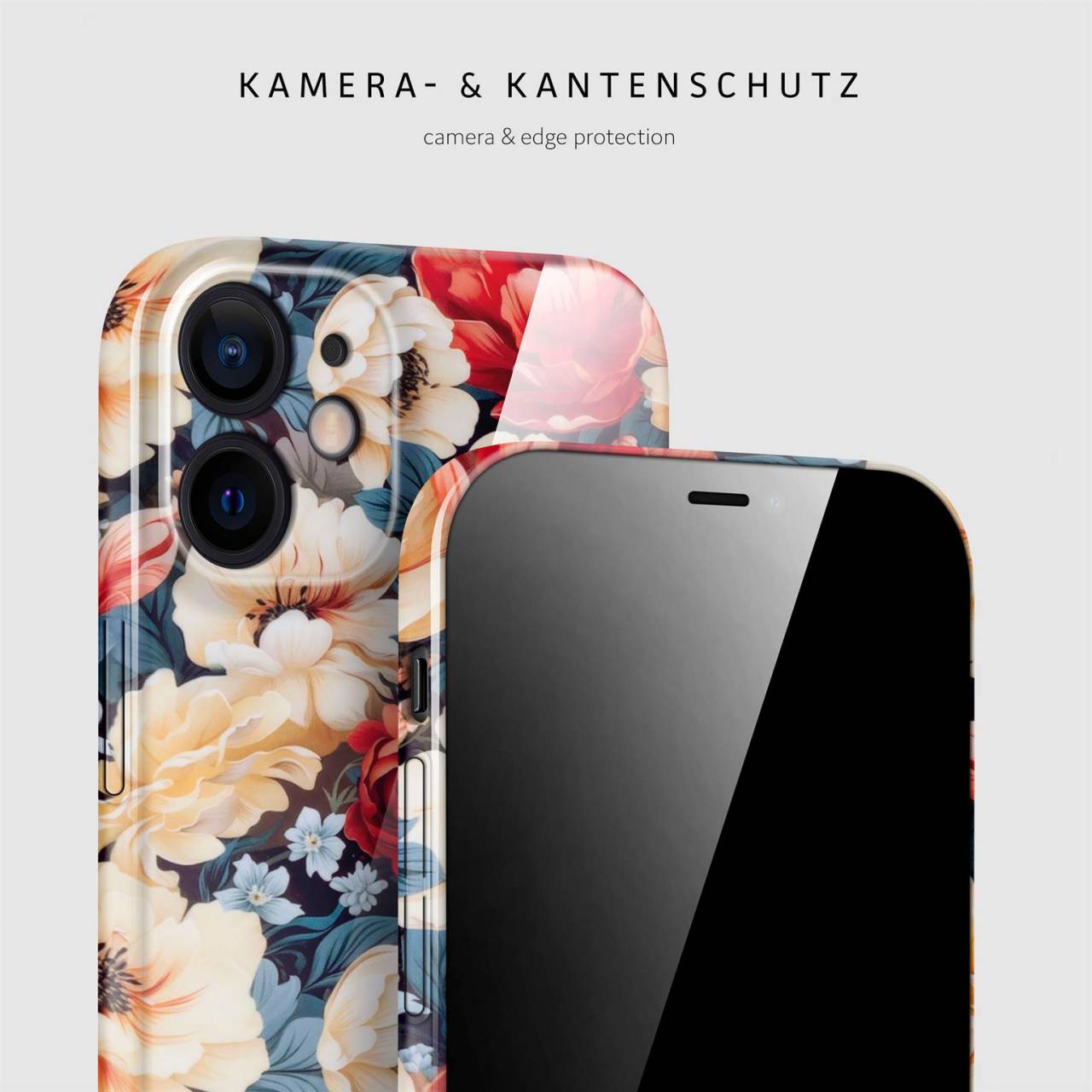 ONEFLOW Flower Cover iPhone 12 Blumen Muster