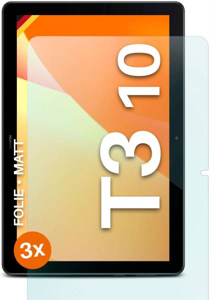 moex FlexProtect Matt für Huawei MediaPad T3 10 – Anti Reflex Schutzfolie für besten Displayschutz, Matt
