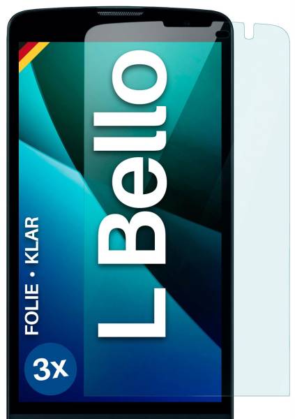 moex FlexProtect Klar für LG L Bello – Schutzfolie für unsichtbaren Displayschutz, Ultra klar