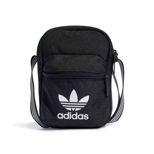 Adidas Originals AC Festival Umhängetasche – Recycelte Materialien, Umhängetasche mit zwei Reißverschlusstaschen