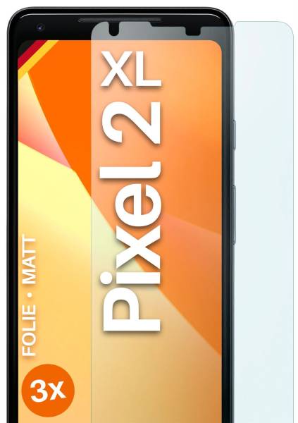 moex FlexProtect Matt für Google Pixel 2 XL – Anti Reflex Schutzfolie für besten Displayschutz, Matt
