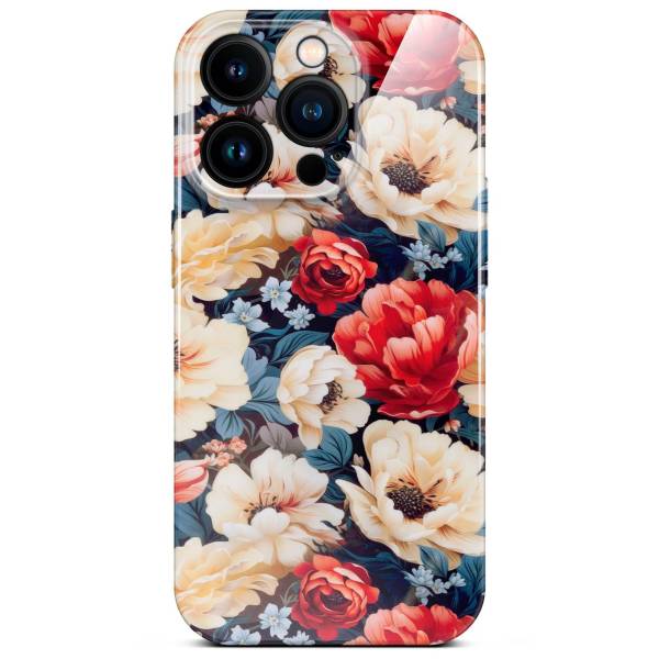 ONEFLOW Flower Cover iPhone 14 Pro Blumen Muster